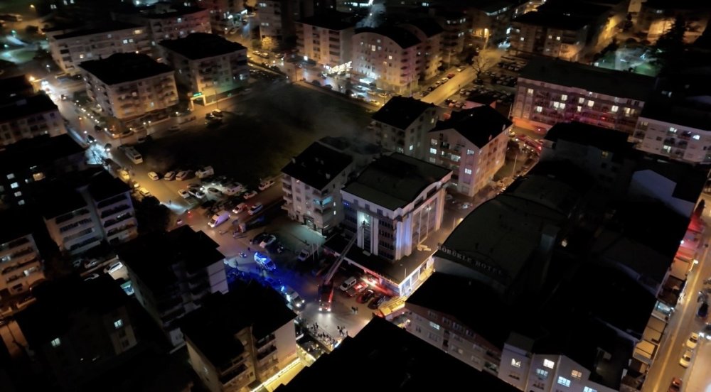 SPA Katında Yangın: Görükle’de Otelde Panik Gecesi