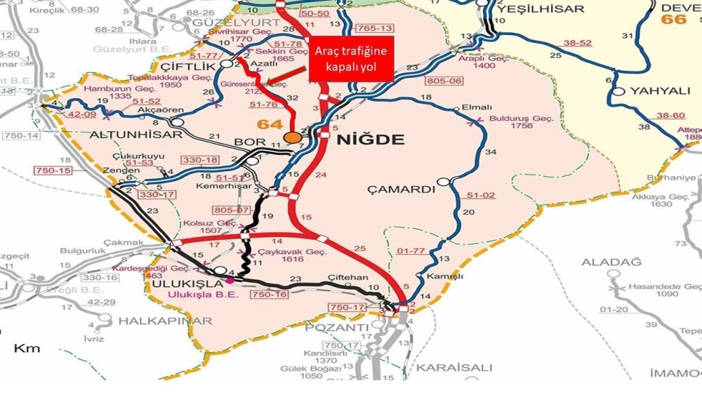 Niğde’de Kar ve Tipi Alarmı: Yollar Kapalı, Eğitime Kısmi Ara