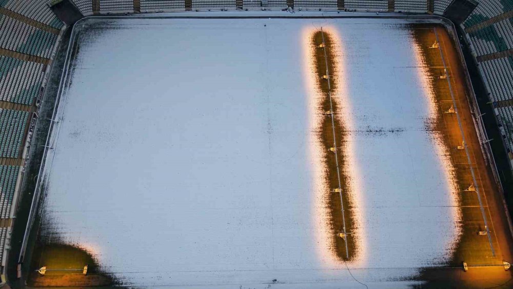 Timsah Arena Stadyumu böyle görüntülendi