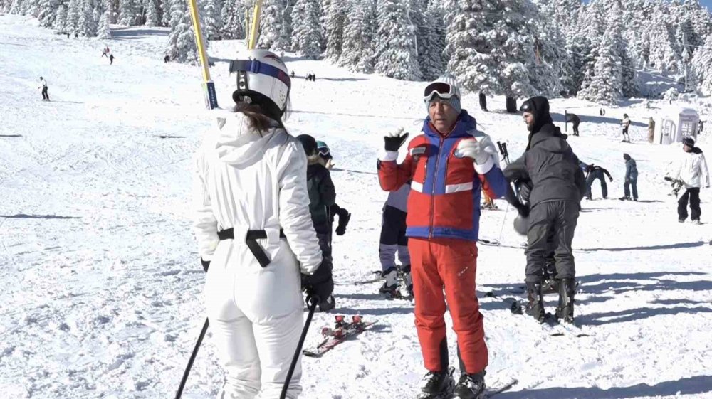 Uludağ’da sömestr hareketliliği zirveye çıktı