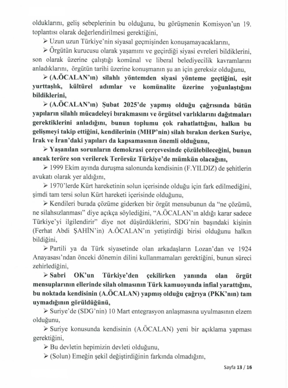 TBMM, İmralı görüşmesinin tutanaklarını yayımladı