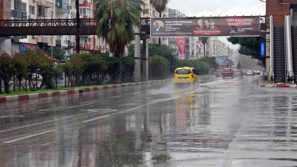 Antalya yağmurdan sonra nefes alabildi