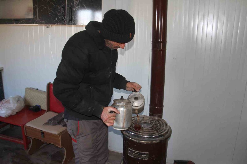 Beyşehir Gölü Buz Tuttu