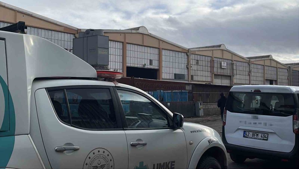 Amonyak tankı sızdırdı! Konya’da 1 işçi hastaneye kaldırıldı