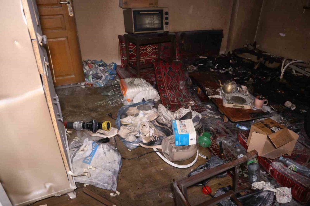 Evde tüpten tüpe gaz dolduruyordu, sonuç bu oldu!