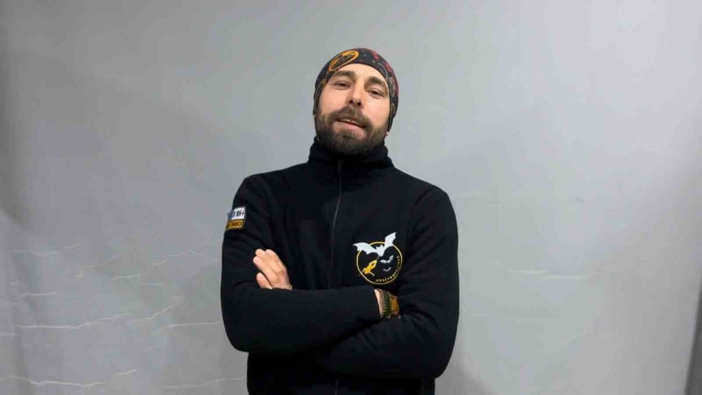 Yağmur ve kar sularıyla coşan Sölöz Kanyonu’nda adrenalin dolu yürüyüş