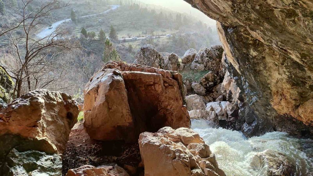 Konya'ya bir güzel haber daha! Düden Şelalesi yeniden akmaya başladı