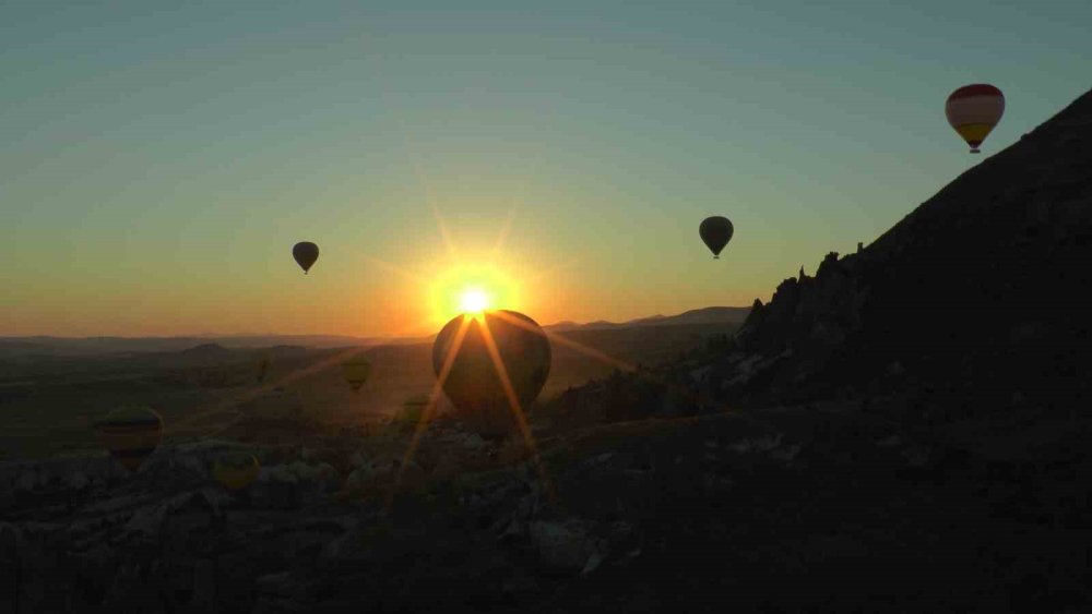 Kapadokya Balonları 2025’te 750 Bin Turisti Ağırladı