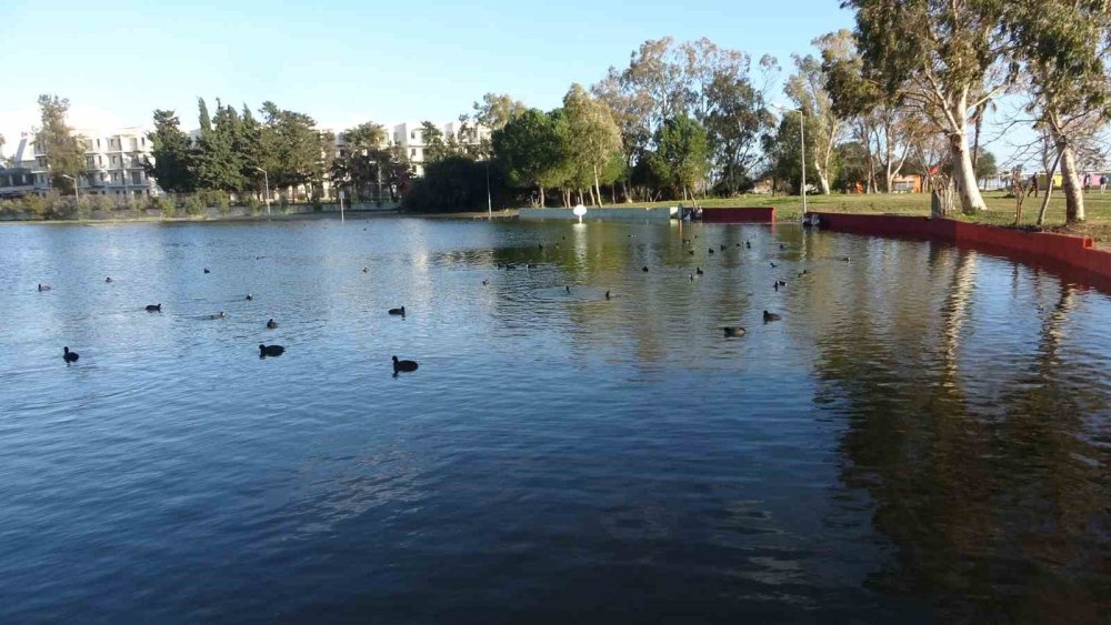 Titreyengöl denizle birleşti