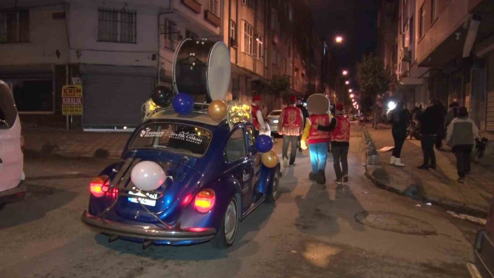 Vatandaşları Ramazan ayının ilk sahuruna Vosvos’larla kaldırdılar