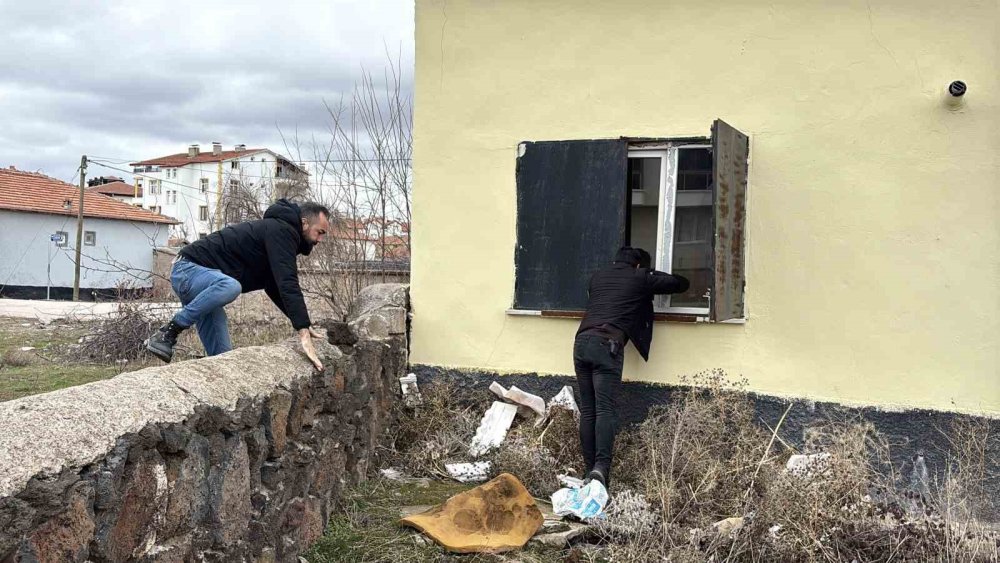 Aksaray’da hırsız ihbarı polisi alarma geçirdi