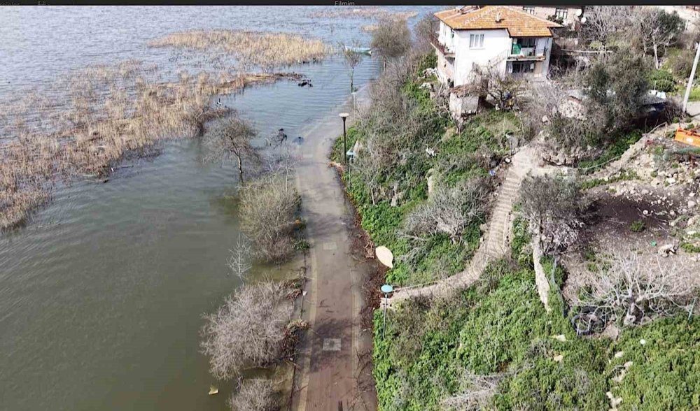 Yaren leyleğin köyü de yükselen göl sularından etkilendi