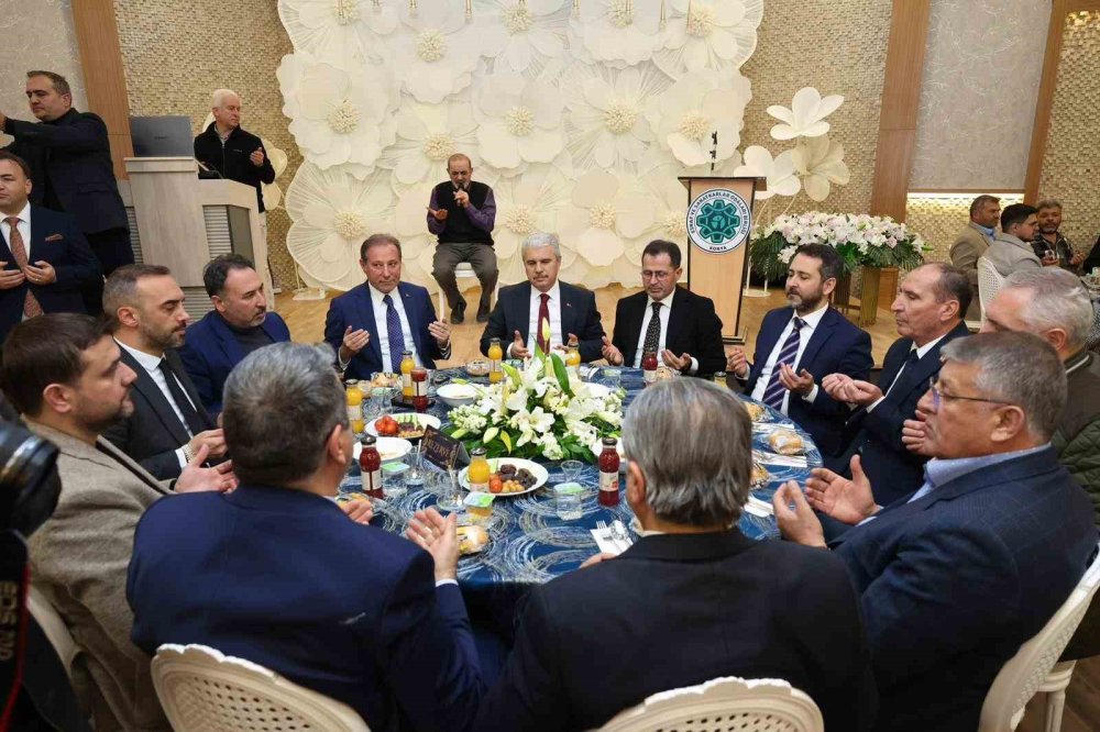 Konya Esnafı Aynı Sofrada Buluştu