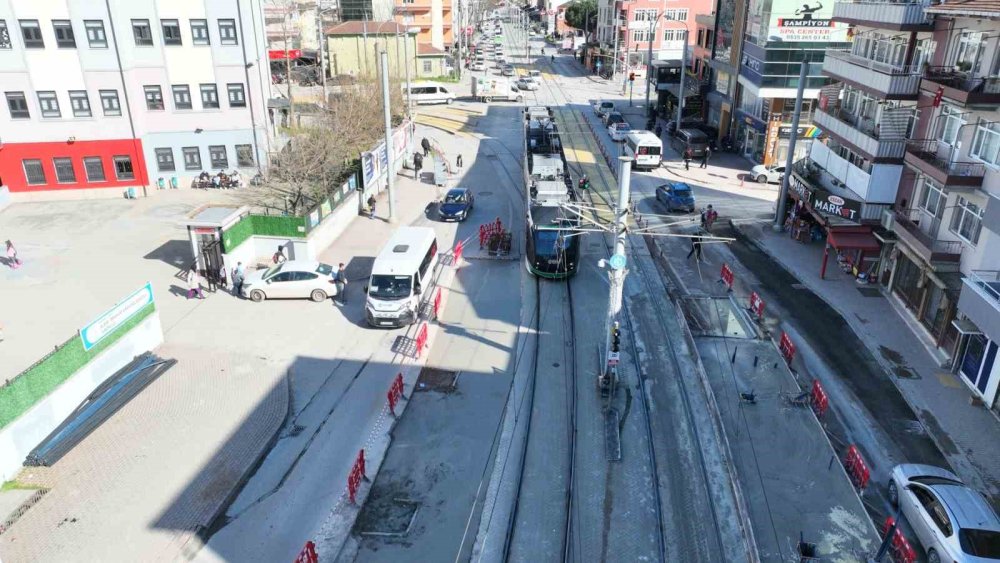 Tramvay seferleri çift vagonla yapılacak