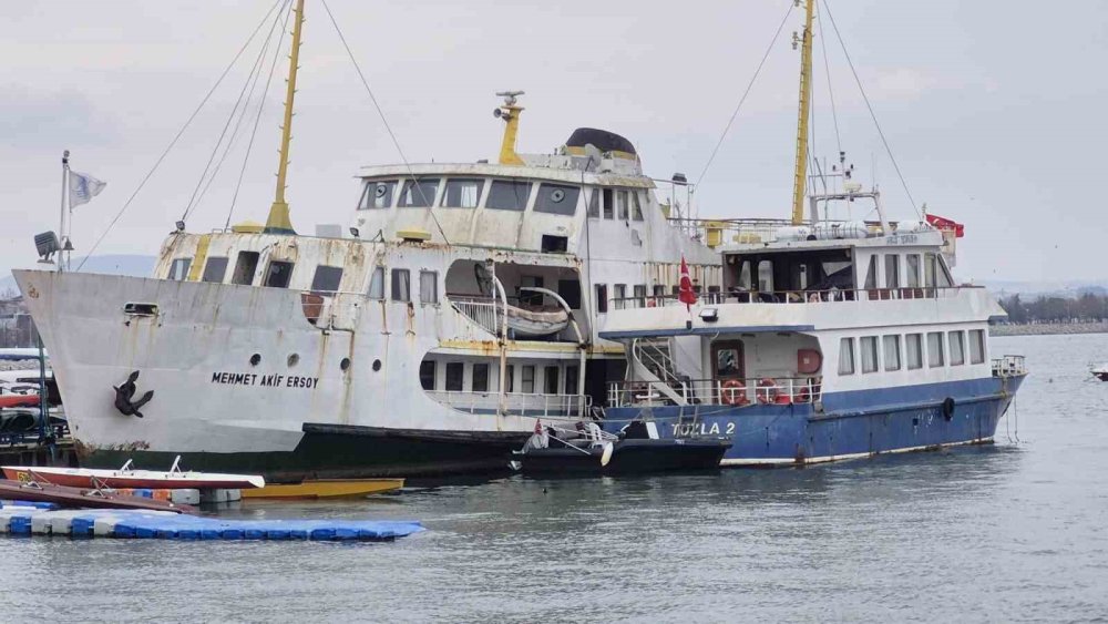 38 yaşındaki Mehmet Akif Ersoy Vapuru hizmete giriyor