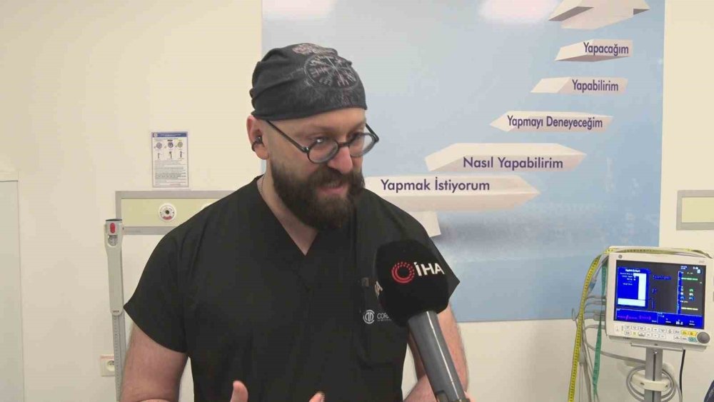 Bilkent Şehir Hastanesi'nde ideal kilosuna kavuştu