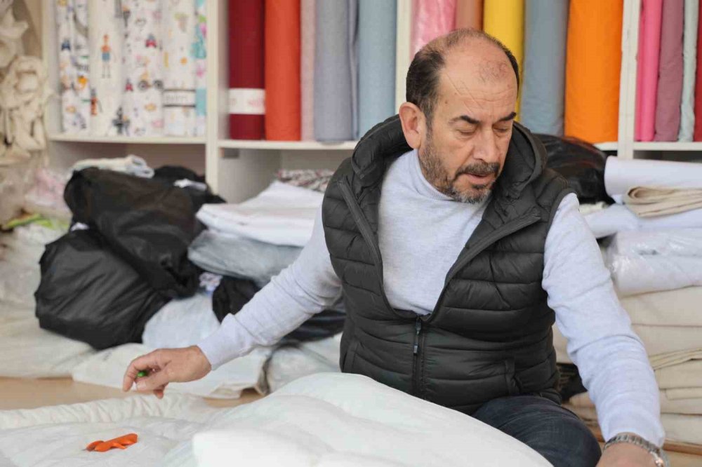 Kış uzadı Kırşehir'de yorgan mesaisi var