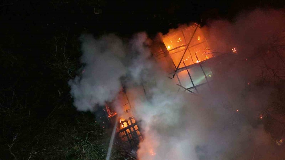 Yalnız yaşadığı evde çıkan yangında yalnız başına öldü