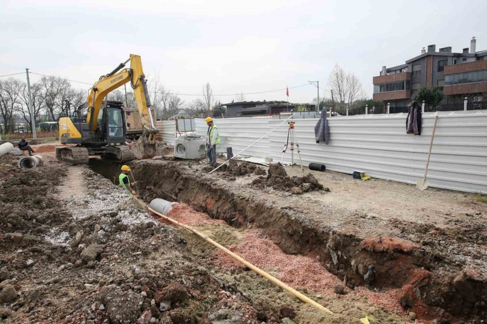 Bursa'nın sorunlu bölgesine 200 metre kanalizasyon