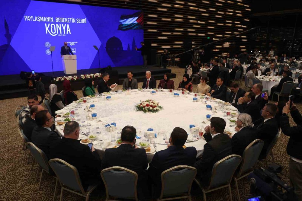 Konya’da anlamlı iftar: Bakan Çiftçi’den Türkiye vizyonu mesajı