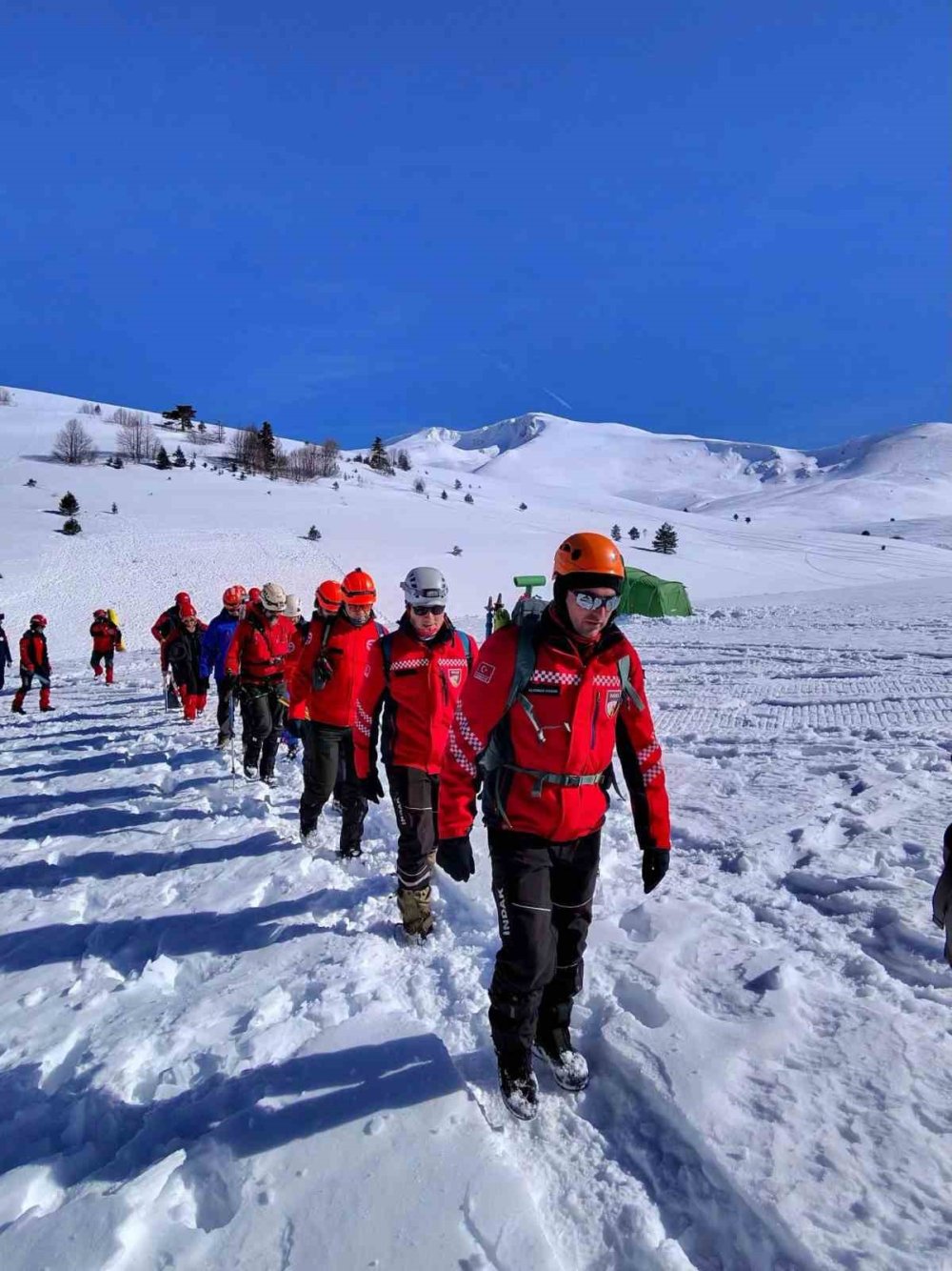 Bursa'nın sembolünde çığ tatbikatı