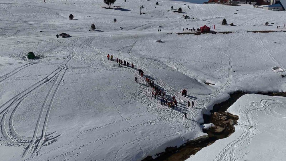 Bursa'nın sembolünde çığ tatbikatı