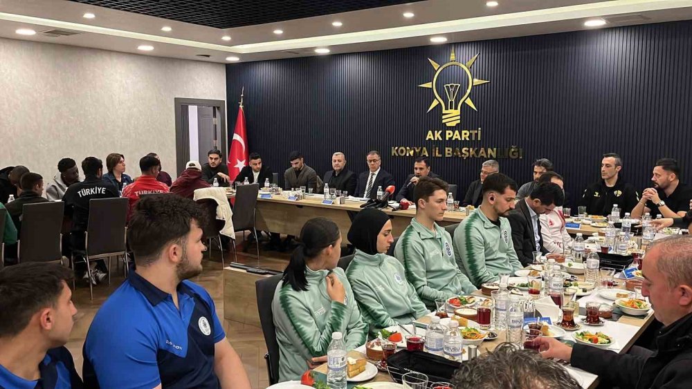 Konya’da spor ve basın camiası iftarda buluştu
