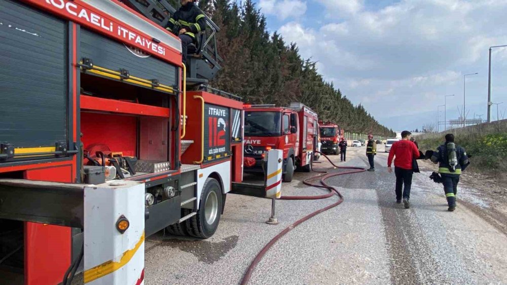 Yıldız Entegre fabrikasında yangın