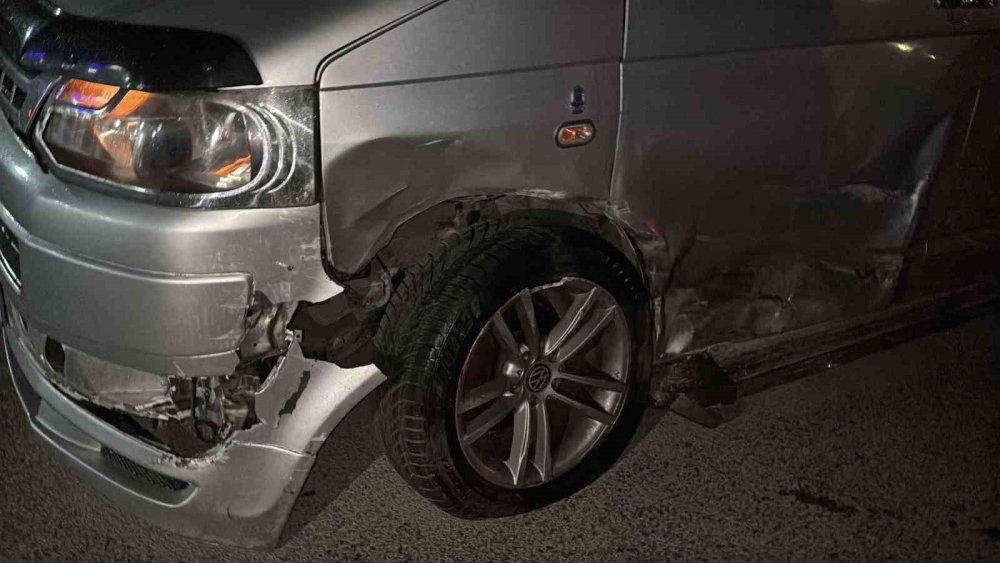 Aksaray’da kuzenler çarpıştı: 1 yaralı