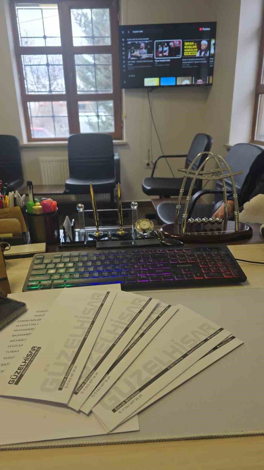 Ankara'da muhtardan anlamlı buluşma