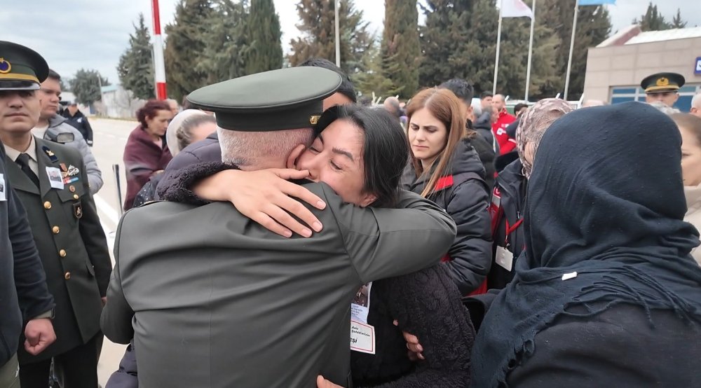 Katar Şehidi Binbaşı Sinan Taştekin Memleketinde Dualarla Karşılandı