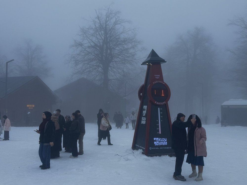 Kızılgeyik 1421 rakımda Kocaeli'yi temsil ediyor