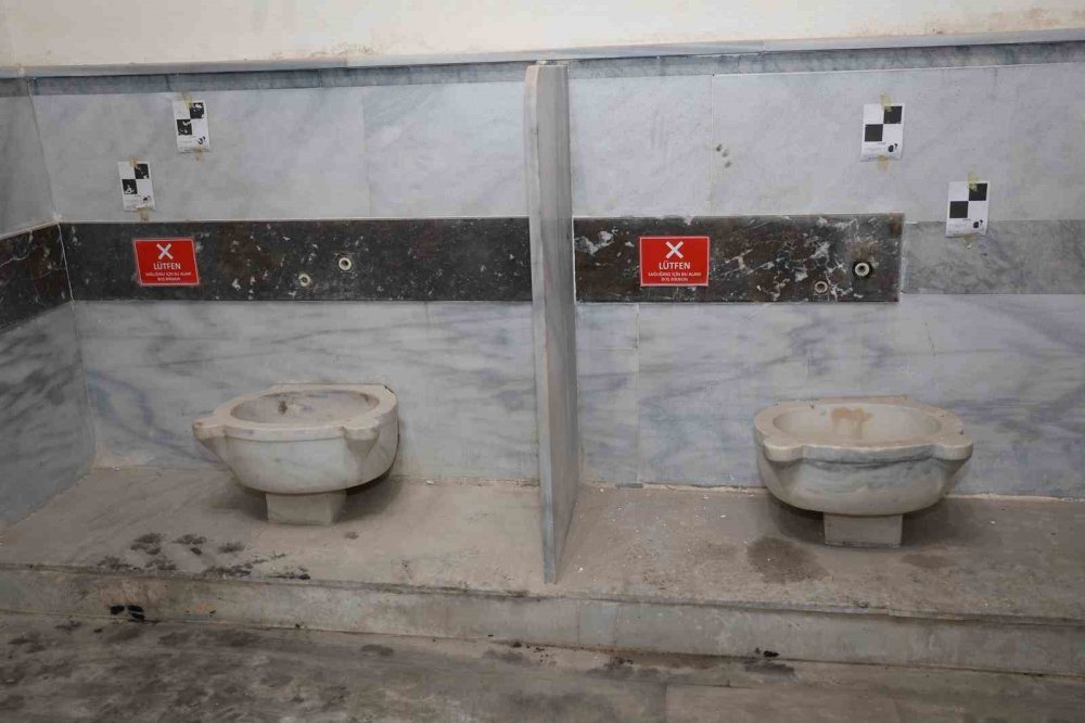 5 asırlık tarihi hamam ayağa kaldırılıyor