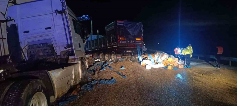 Akseki'de trafik durdu