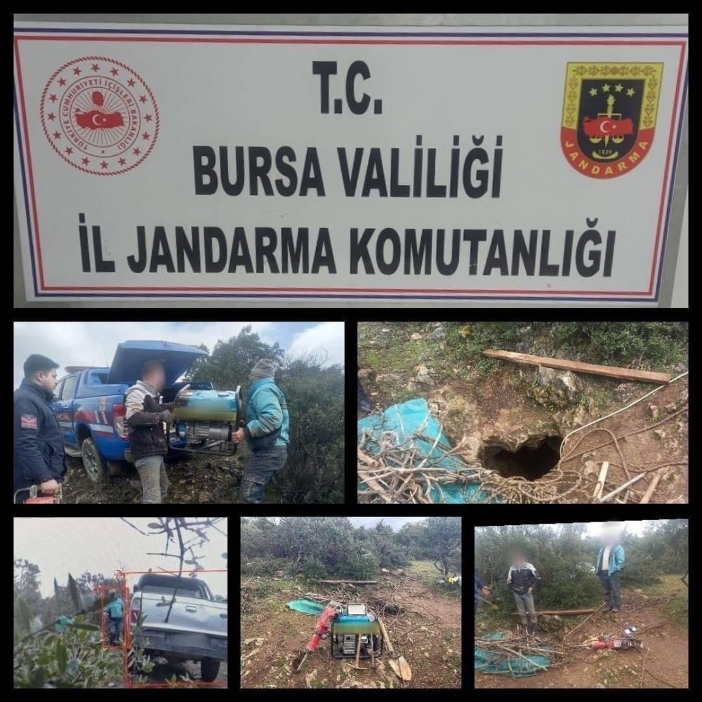 Bursa'da define Anadolu Mirası Operasyonları'na takıldı