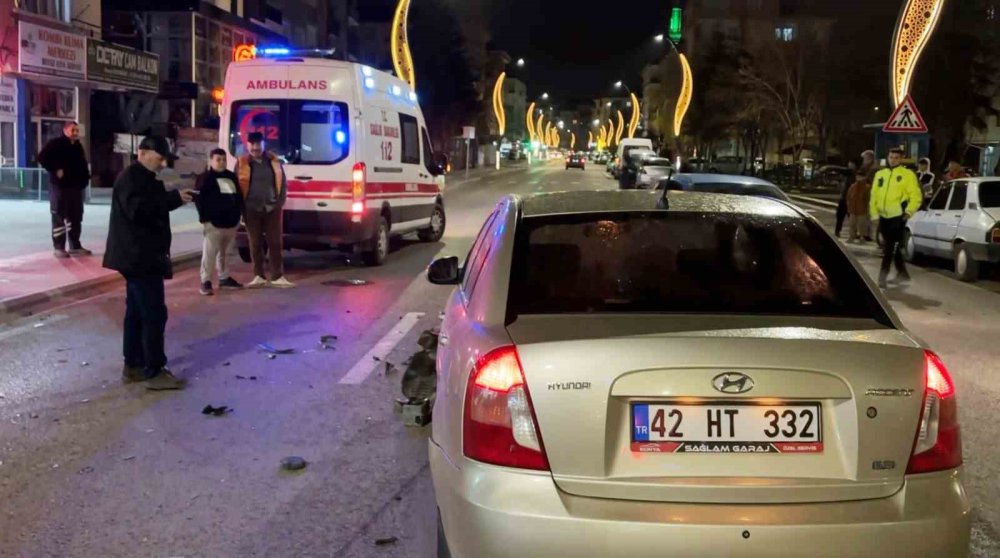 Aksaray'da kaza yapan alkollü sürücünün ehliyeti iptal edildi