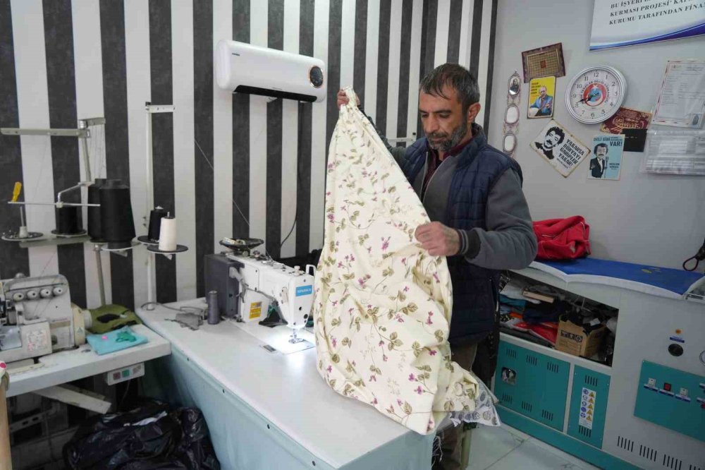 Devletin desteği ile kendi işinin sahibi oldu