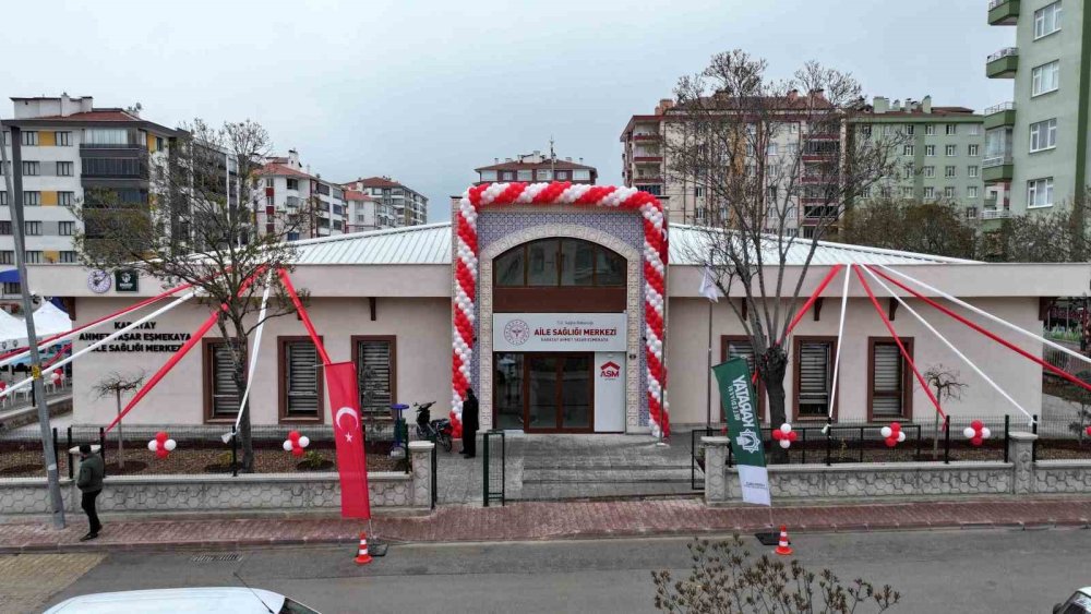 Karatay Erenler'e 32 Milyonluk Sağlık Hamlesi: Yeni Merkez Açıldı!