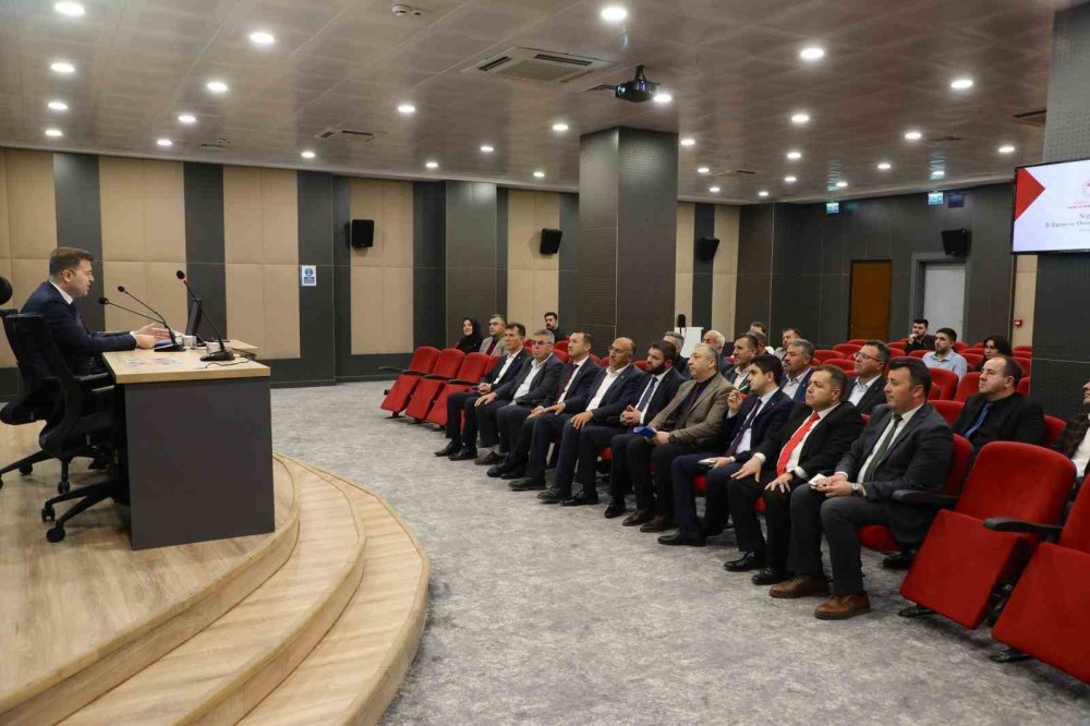 Niğde'de patatesin kaderi bu toplantıda