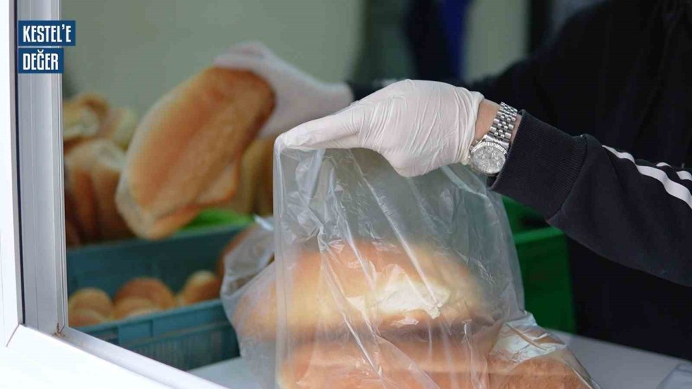 Kestel Belediyesi’nden ücretsiz ekmek