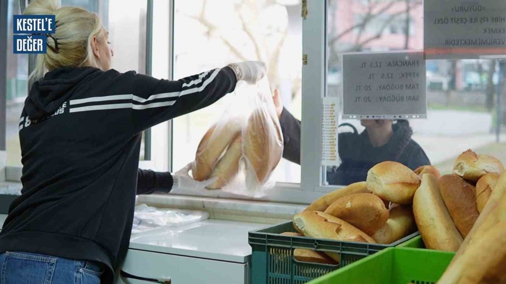 Kestel Belediyesi’nden ücretsiz ekmek