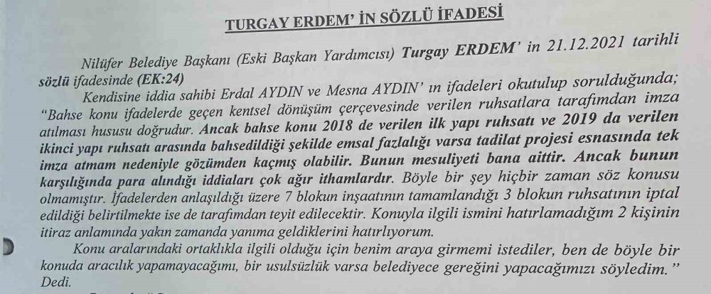 Başkan Bozbey’den ‘Tek İmza’ Savunması! Yardımcısını Sattı