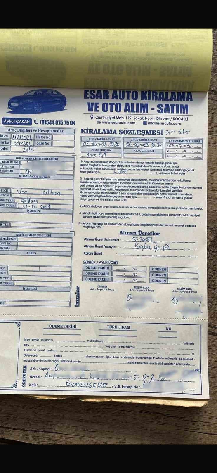 Konsolosluk Önündeki Çatışmada Yeni Detay: Araç Kiralık Çıktı!