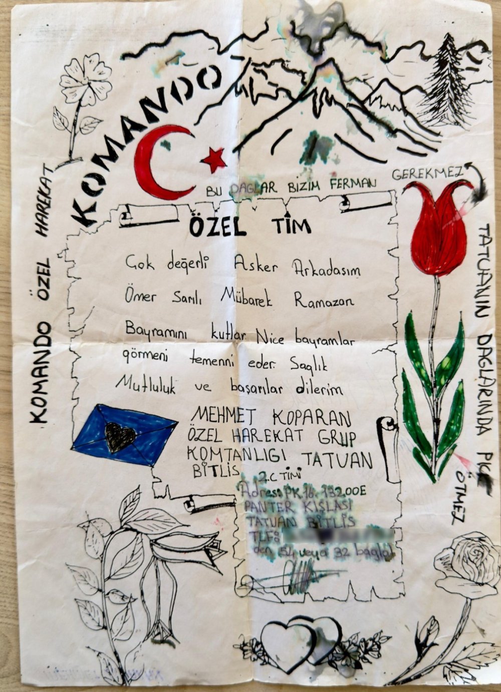 30 yıllık vefa! Şehit silah arkadaşının annesinin elini öptü