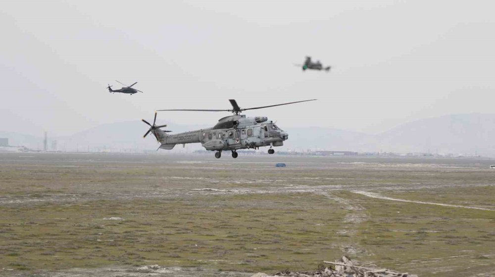Dünya, Konya'daki Bu Tatbikatı İzledi