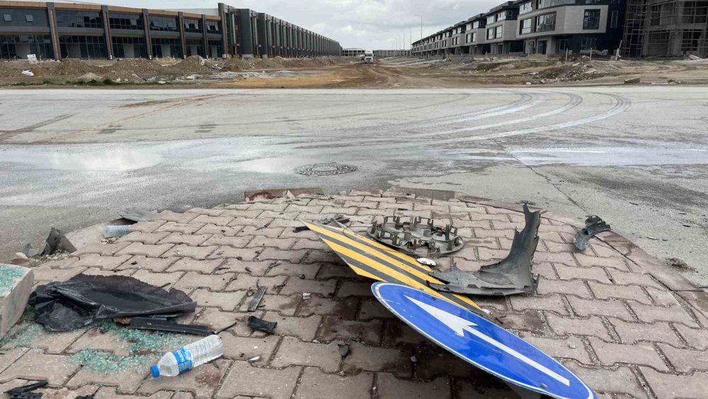 Konya'daki kazanın görüntüleri ortaya çıktı