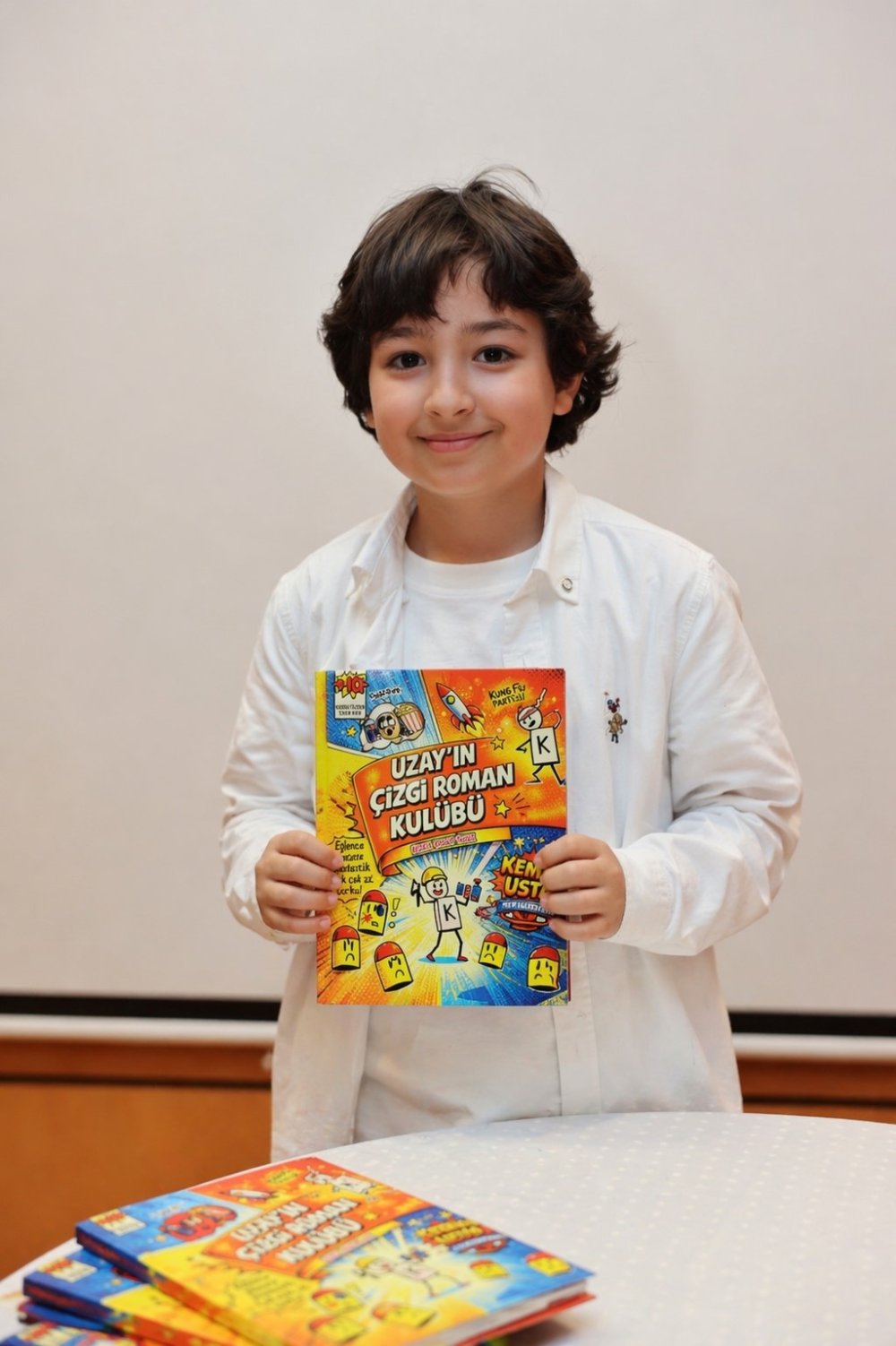 9 Yaşındaki Uzay’ın Büyük Başarısı: İlk Çizgi Romanı Çıktı!