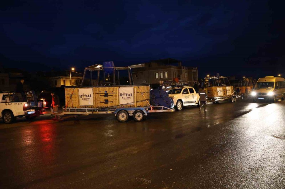 Ürgüp'te balonlar uçmadı