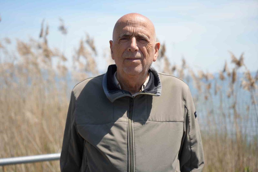 Göl ortasında gizemli ada