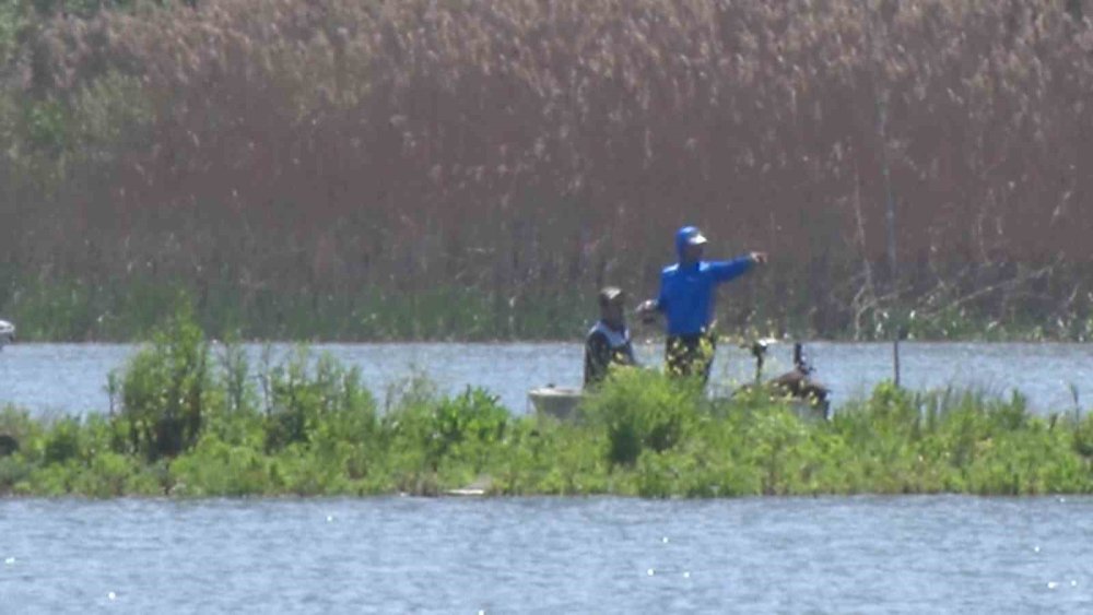 Göl ortasında gizemli ada